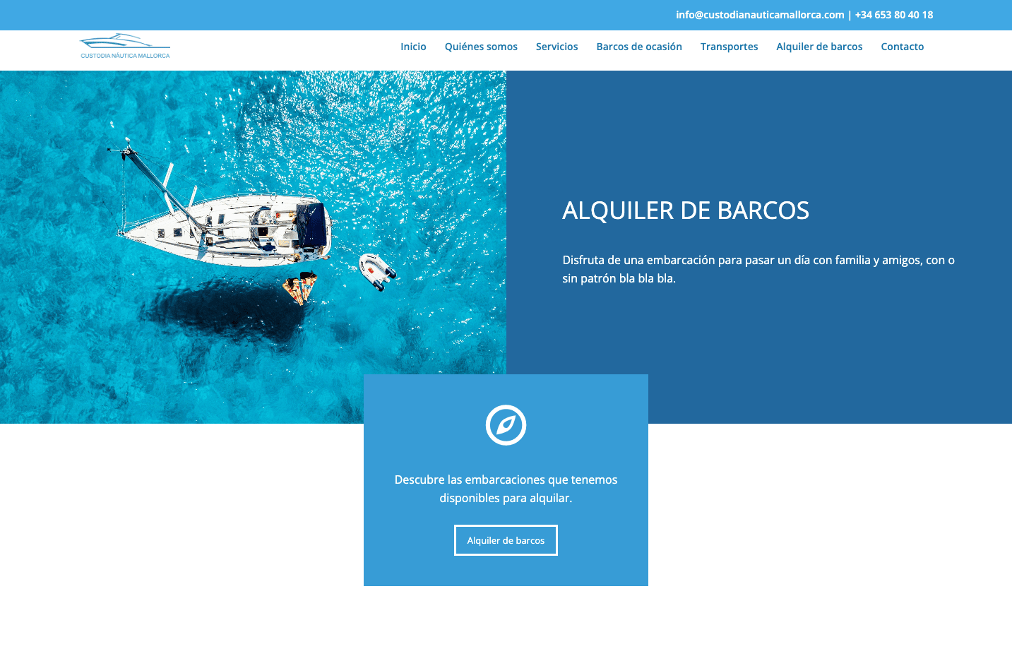 Custodia náutica Mallorca — imagen 2